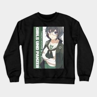 Oryou Takeko Nogami Girls UND Panzer Crewneck Sweatshirt